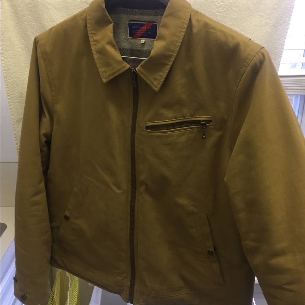 Blanket-lined ranch jacket